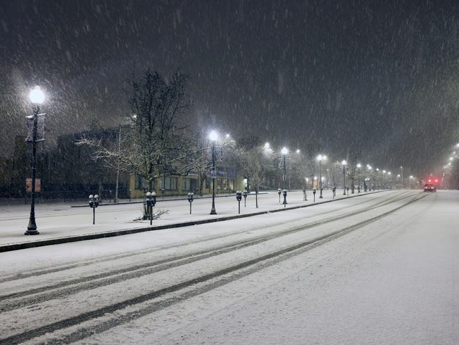 Legion Parkway on Sunday, Jan. 7, 2024.