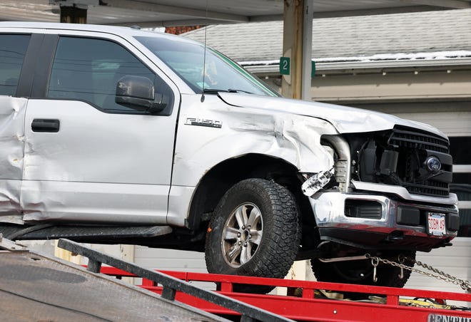 Multi-vehicle accident injures four at the intersection of Bedford St. (Route 18) and Winter St. in Bridgewater.